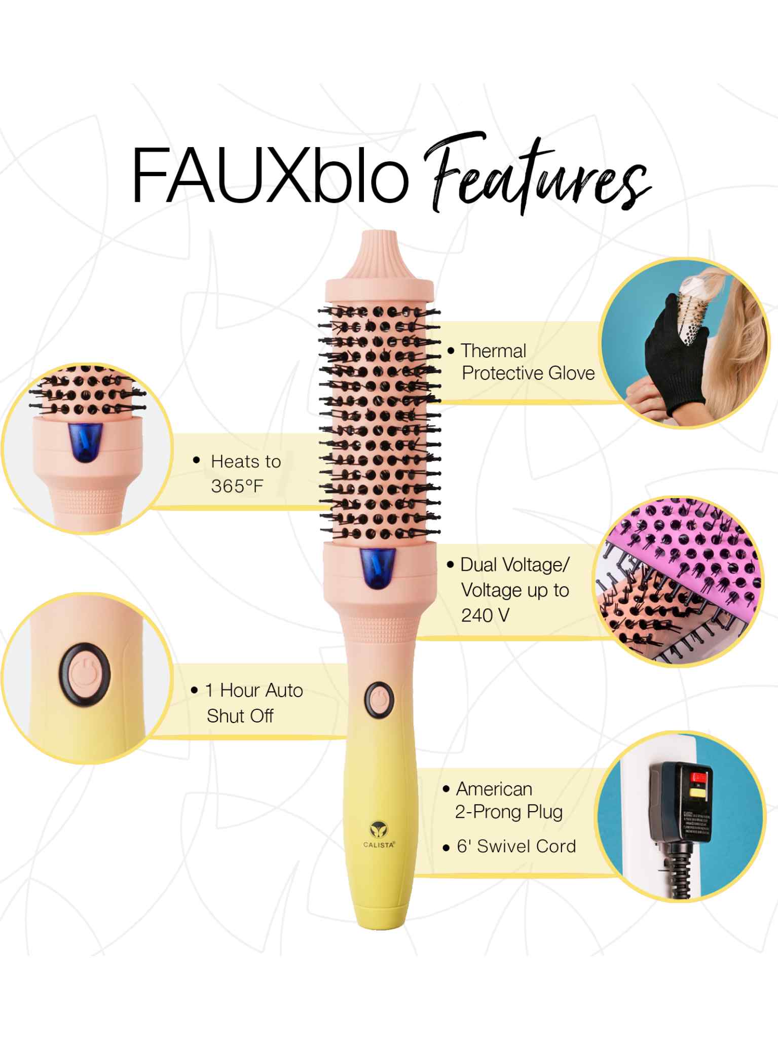 Vault FAUXblo Thermal Blowout Brush 1.77" - Final Sale - Image 5